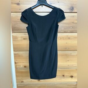 Tibi Classic Black Mini Dress